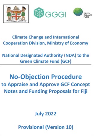 National Designated Authority (NDA) No-Objection Procedure Document for Fiji 2022