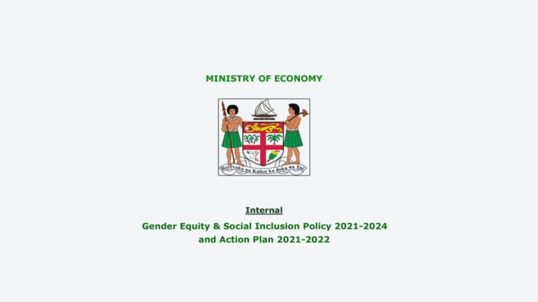 Gender Equity and Social Inclusion Policy 2021-2024 and Action Plan 2021-2022