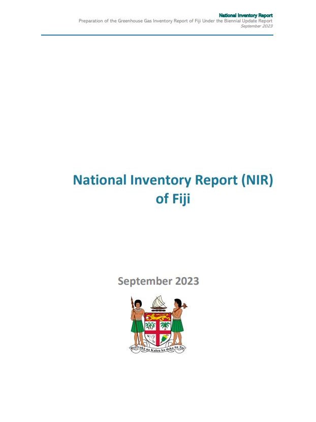 National Inventory Report (NIR) of Fiji