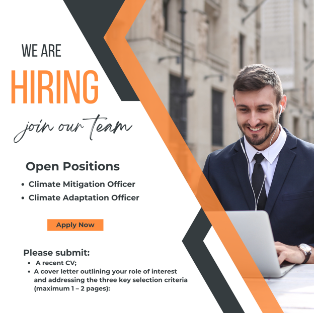 Advertisement for Climate Officer [2 positions]