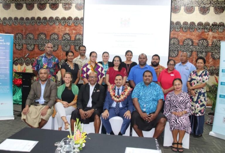 PS MECC Dr. Michael officiates at Comprehensive Risk and Vulnerability Assessment Methodology (CRVAM) workshop in Suva