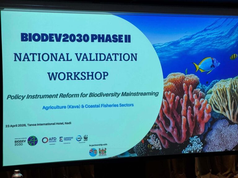 Fiji Advances Biodiversity Action Through BIODEV2030 Workshop