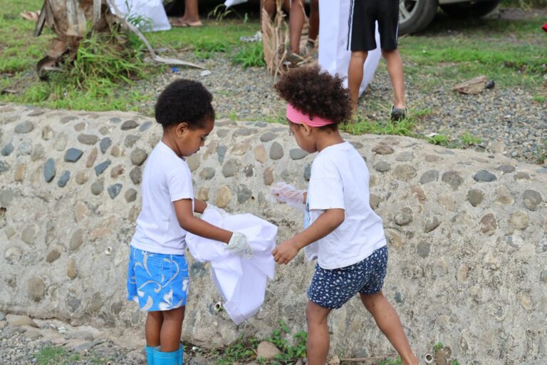 Children Lead the Way for a Cleaner Fiji
