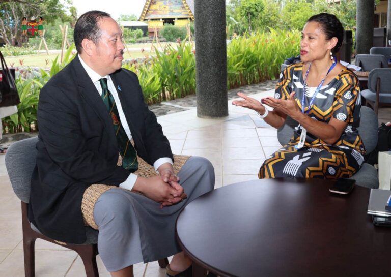 Meeting with Tongan Foreign Minister