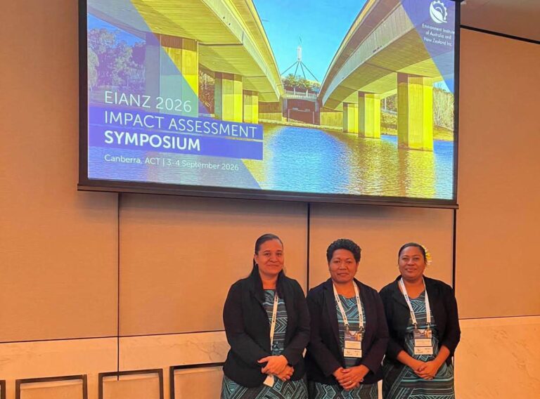 MECC EIA Officers Strengthen Skills to Better Protect Fiji’s Environment