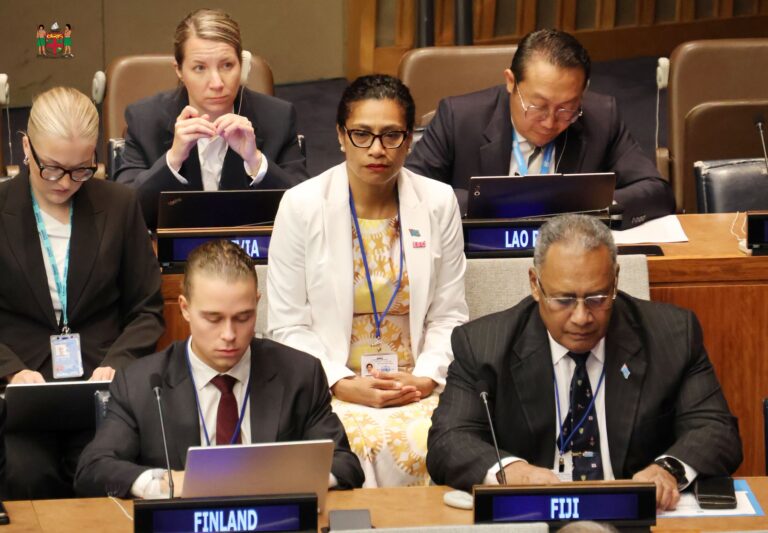 Fiji Welcomes UN Declaration on Sea Level Rise